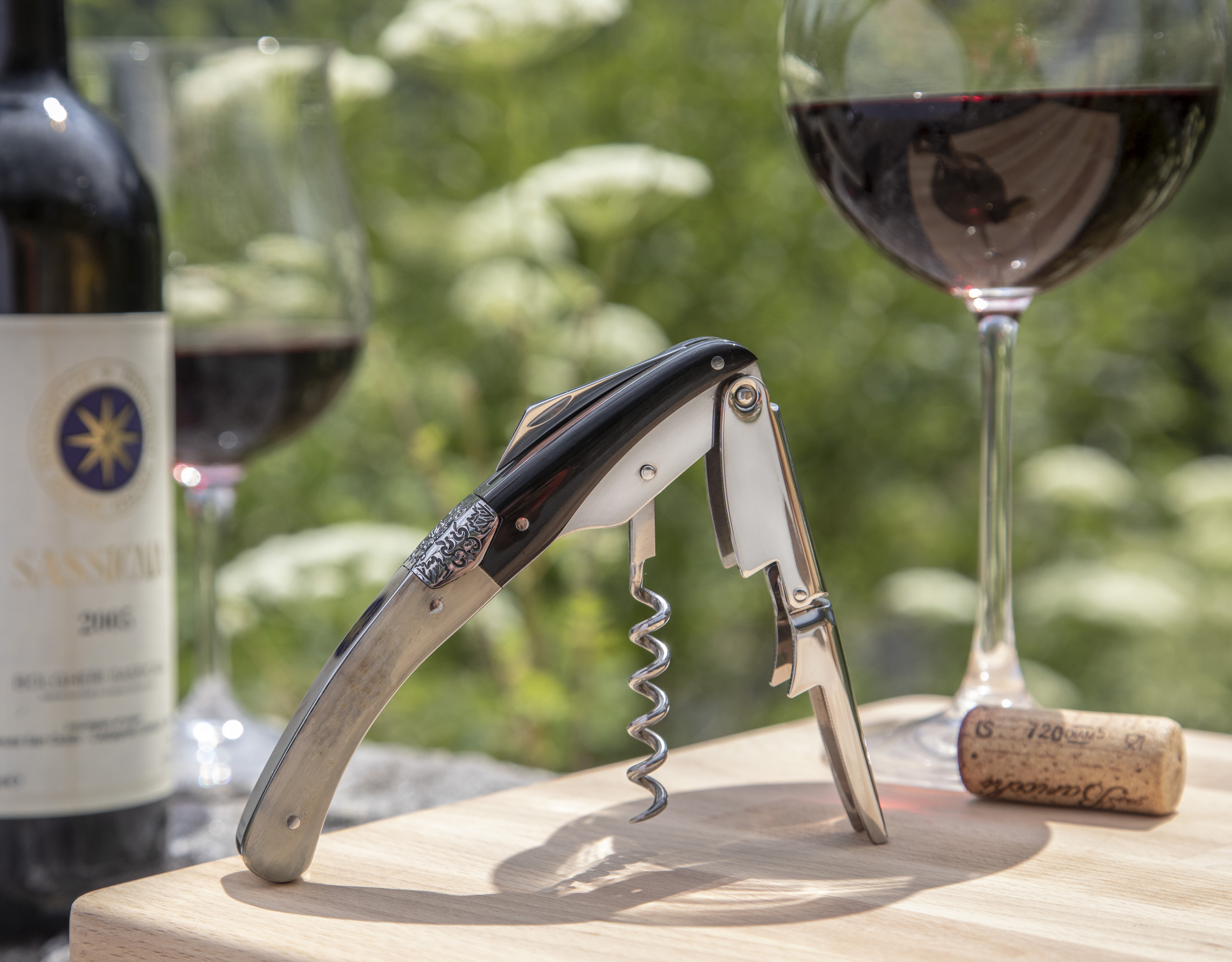 Legnoart PRIMITIVO WF3FX Proptrækker, Ramhorn/bøffel